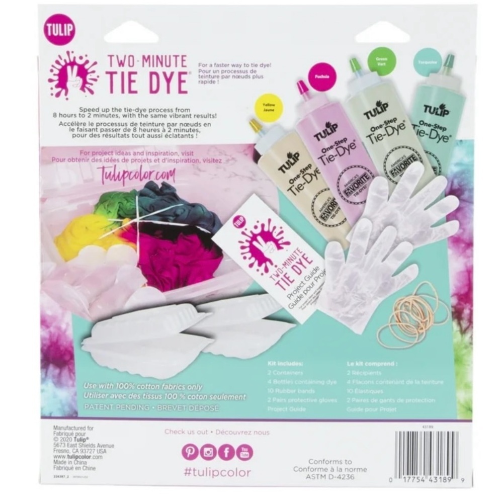 Two-Minute Tie Dye Kit - Multicolor - Picture 4 of 6